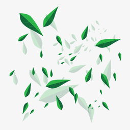 手绘植物树叶漂浮的叶子图片素材其他格式下载动漫人物大全