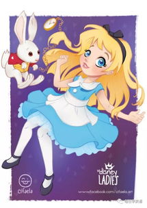 另一种画风的迪士尼女性动画人物,真的很阔爱呢