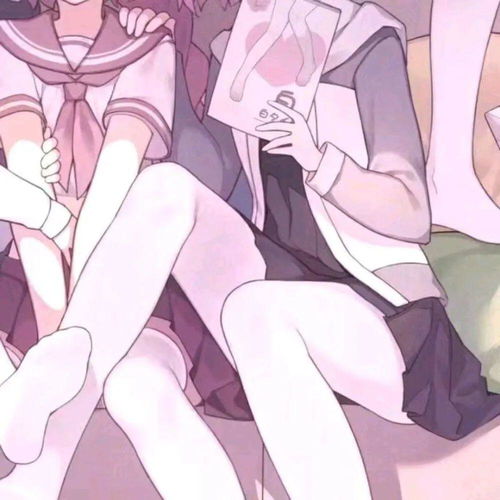 英子三人头像女生可爱闺蜜情头,卡通真人姐妹头像