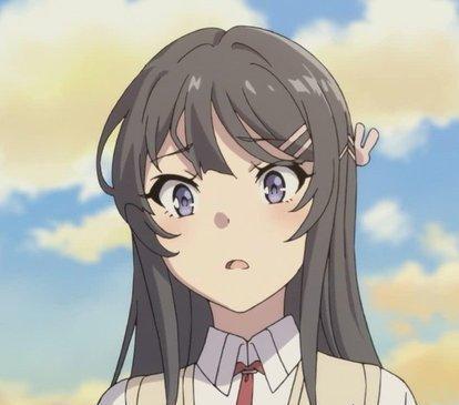 如果一定要在动漫中选一个学姐的话,我还是想告白樱岛麻衣