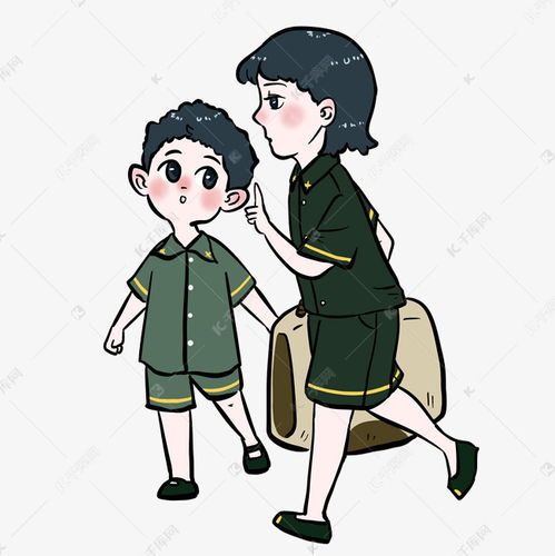 旅游人物家庭旅游妈妈叮嘱儿子注意安全素材图片免费下载千库网