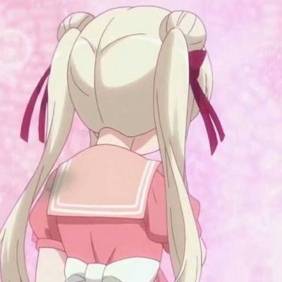二次元女头可爱呆萌卡哇伊粉色系卡通女头