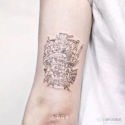 让女生看了就想纹的宫崎骏动画刺青,个个都敲可爱