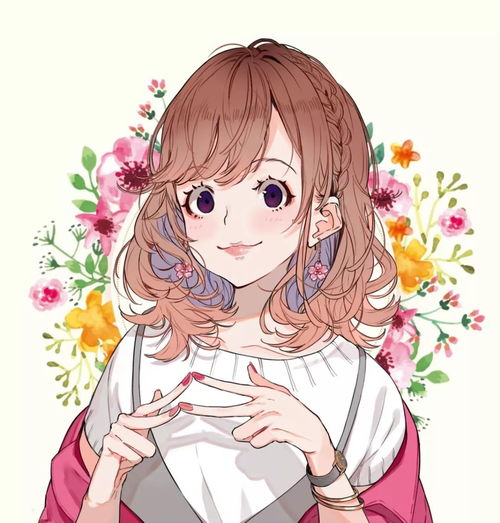 看了就会心情变好的日系美少女插画