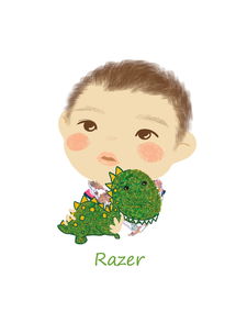 手绘卡通小头像儿童篇