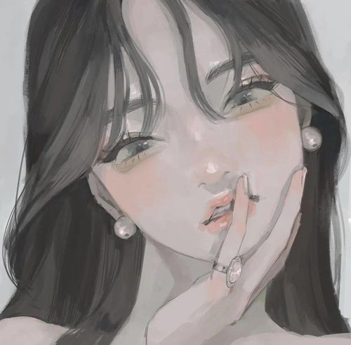 插画合集这些少女绘画,最适合做头像啦