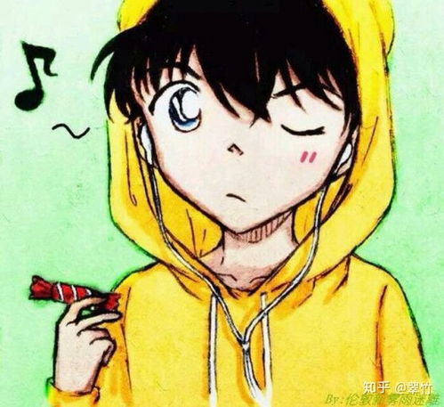 有哪些名侦探柯南里的情侣头像