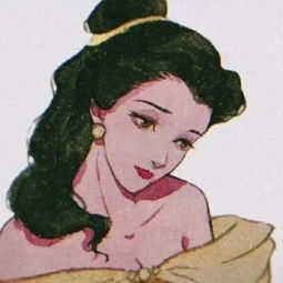 迪士尼动漫公主头像公主唯美图片
