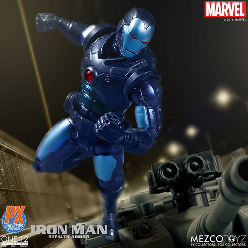 mezcotoyzone12系列钢铁侠112钢铁侠漫画版隐形装甲开售公布