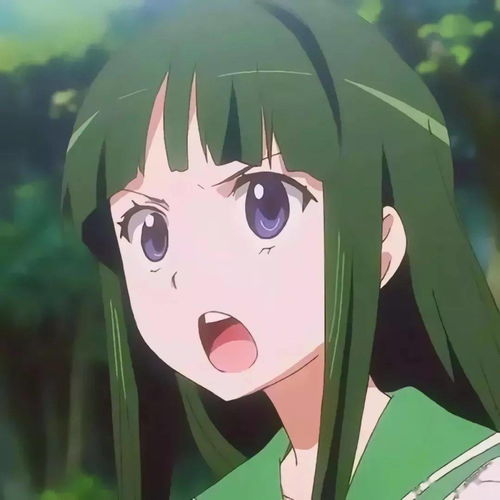 动漫女生头像你是微笑里的甜
