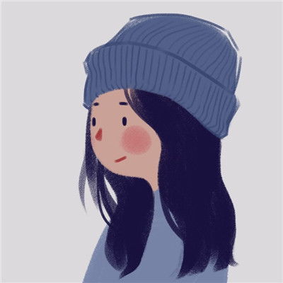 可爱卡通小女生姐妹头像2018一个小可爱长成了大可爱