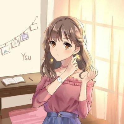 2019动漫卡通情侣头像一男一女呆萌可爱爱情里从来就没有公平