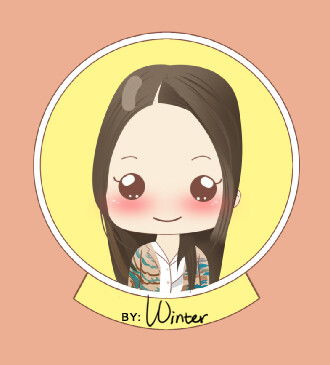 卡哇伊萌萌卡通头像真人定制winter