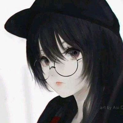 黑化的头像动漫少女病娇黑化的女生动漫头像