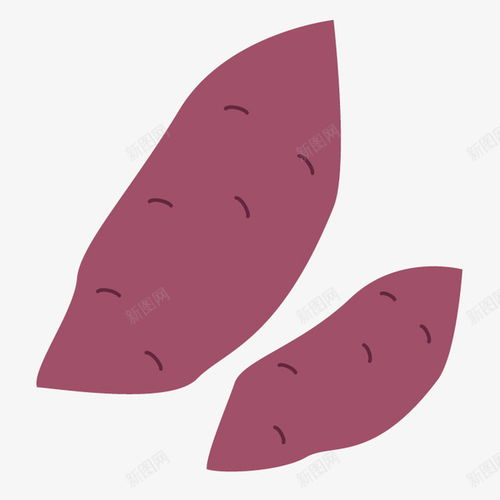 卡通两个新鲜红薯健康食物插画免蔬菜元素免抠png设计图片免费下载页面网页平面电商创意素材红薯素材