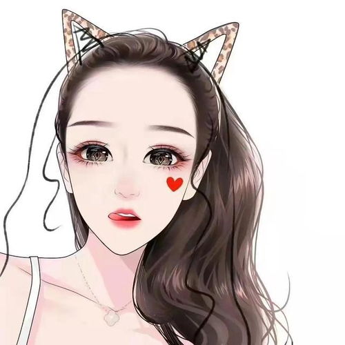 换个新头像吧,好看时尚的女生动漫头像,看一眼就喜欢上了