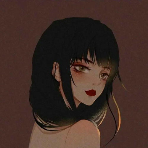微信头像动漫高清女生头像