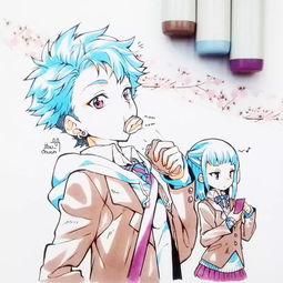 17岁高中少女的二次元漫画画的每一个小姐姐我都想追求
