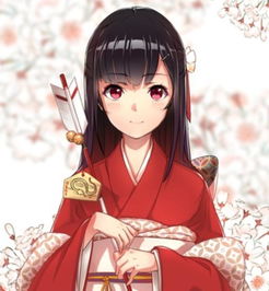 唯美和风美图欣赏,秀丽端庄,花容月貌,身姿优美的漂亮女生动漫