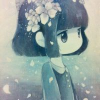 求唯美伤感动漫的女生头像