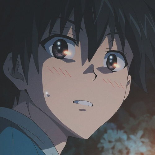 丧系动漫男头换上这种头像,真的会有人心疼吗