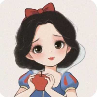 动漫迪士尼卡通公主情头头像,情侣头像图片