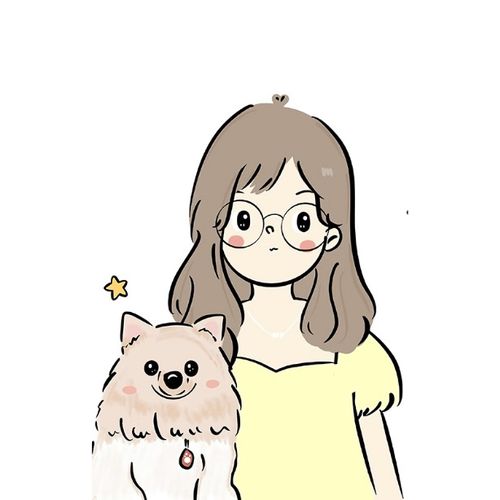简约女生头像