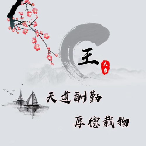 你的世界缺一个高调的微信头像,这批姓氏头像这么好看很适合你