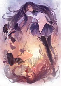 插画决意砾音魔法少女小圆同人堆糖,美好生活研究所