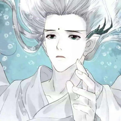 念七帅气古风动漫男生头像