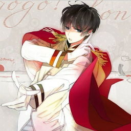 日本动漫男生的肩上的衣服滑落下来的图片