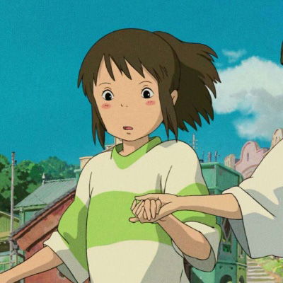 千与千寻情侣头像一对两张宫崎骏情侣头像一对分开