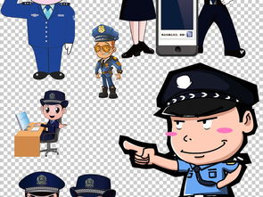 卡通警察公安交警军人武警战士素材图片模板下载11.05mb商务人士大全人物形象