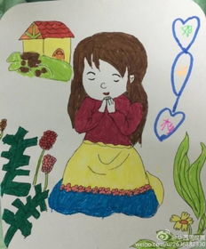 6岁女童罹患白血病每日作画用色彩装扮病房