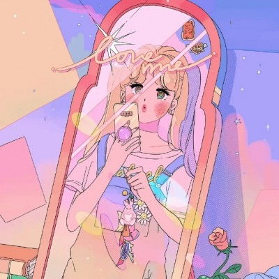 温柔可爱动漫女生头像