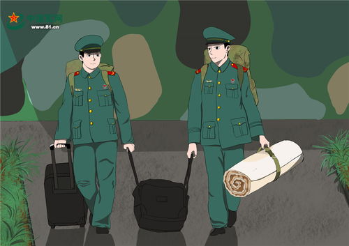漫画地方青年武警战士,这些00后新兵毕业啦