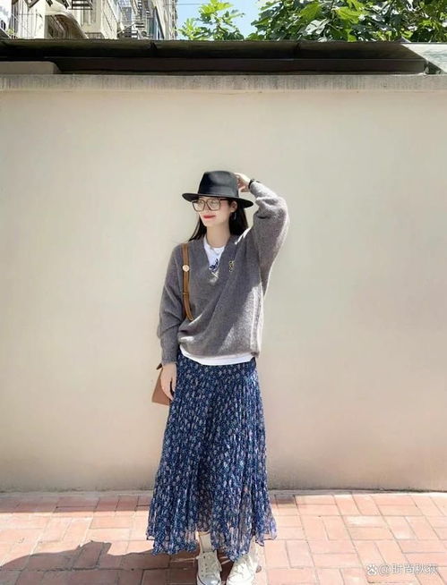 这才是大部分普通女孩的穿搭长裙运动鞋,休闲舒适又大方