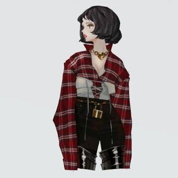 2021年最潮手绘动漫可爱女生头像
