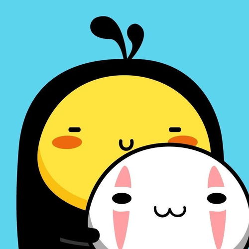 动漫头像可爱无脸男头像,原来他也是一个吃货