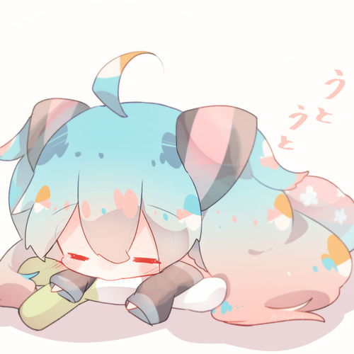 头像可爱q版初音未来动漫头像