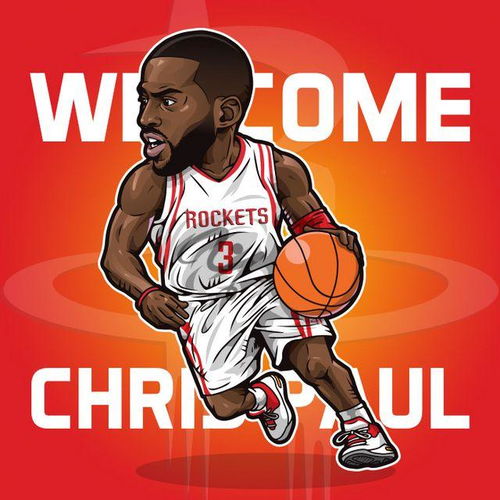 组图网友制作nba球星超萌漫画图,很适合用来做个人头像