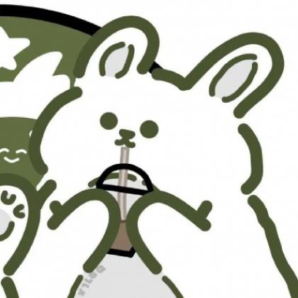 最可爱的卡通情侣头像,手绘简约小兔子小熊都不错