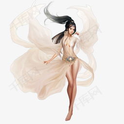 游戏美女人物素材图片免费下载高清卡通手绘png千库网图片编号3533534