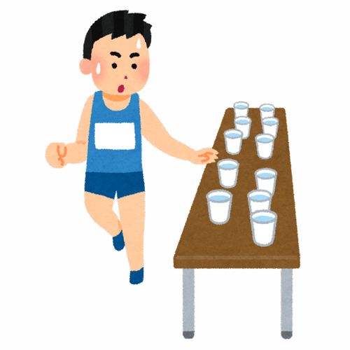 跑步的人赛跑马拉松运动会卡通插画免扣素材手绘png8插画运动比赛健身