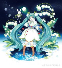 精美的动漫壁纸来自二次元的公主殿下,灵动可爱的初音未来