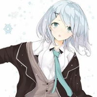 带着发夹的漫画头像带发夹的动漫女生头像