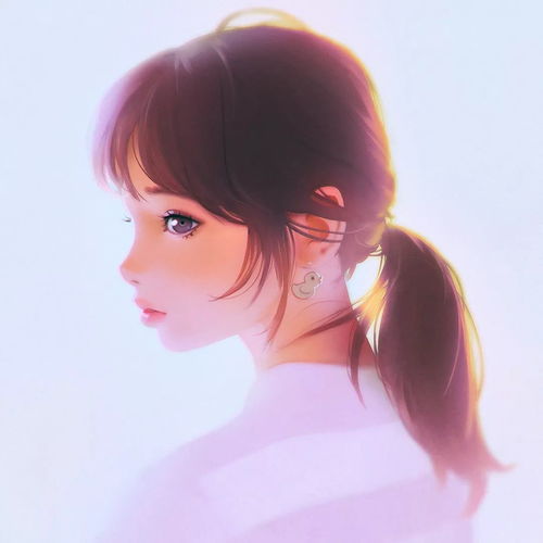 画师笔下美丽可爱灵动的小姐姐们,这个月的头像请笑纳