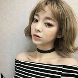 这个在个性网上很火的韩国短发女生叫什么