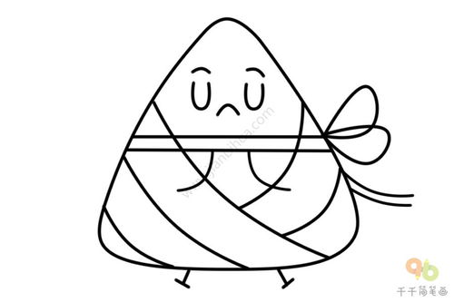 q版粽子简笔画图片