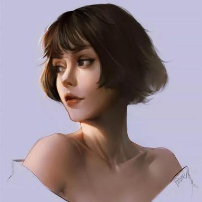 短发漫画头像,短发漫画头像女生唯美冷傲
